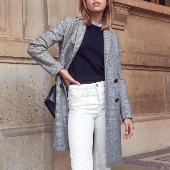 Sezane Manteau Johnson Coat size 34 - Picture 1 of 10